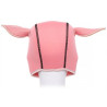 Generique Cagoule Tête de cochon Pig Hood Rose